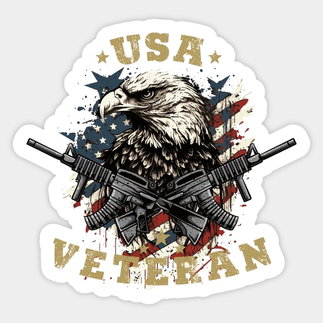 USA Army Veteran Sticker by Wintrly